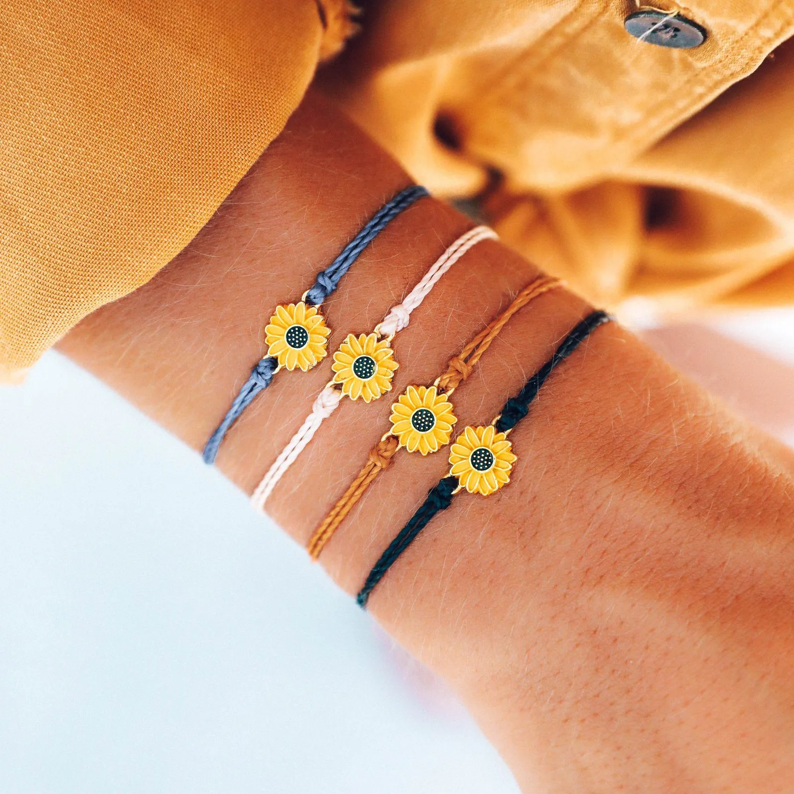 Sunflower Charm sold by Pura Vida product image thumbnail 5