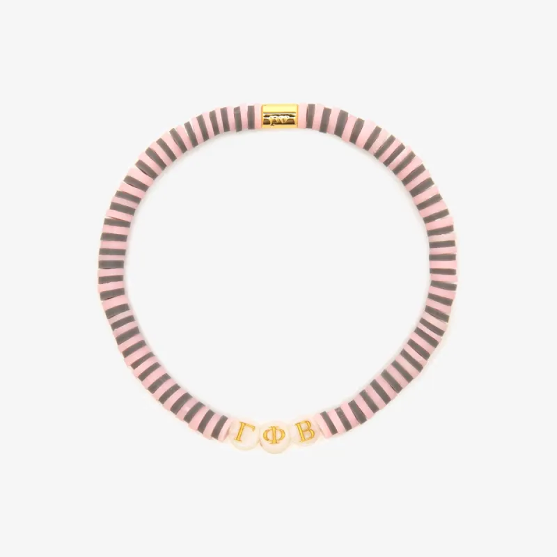 Gamma Phi Beta Stretch Bracelet made by Pura Vida