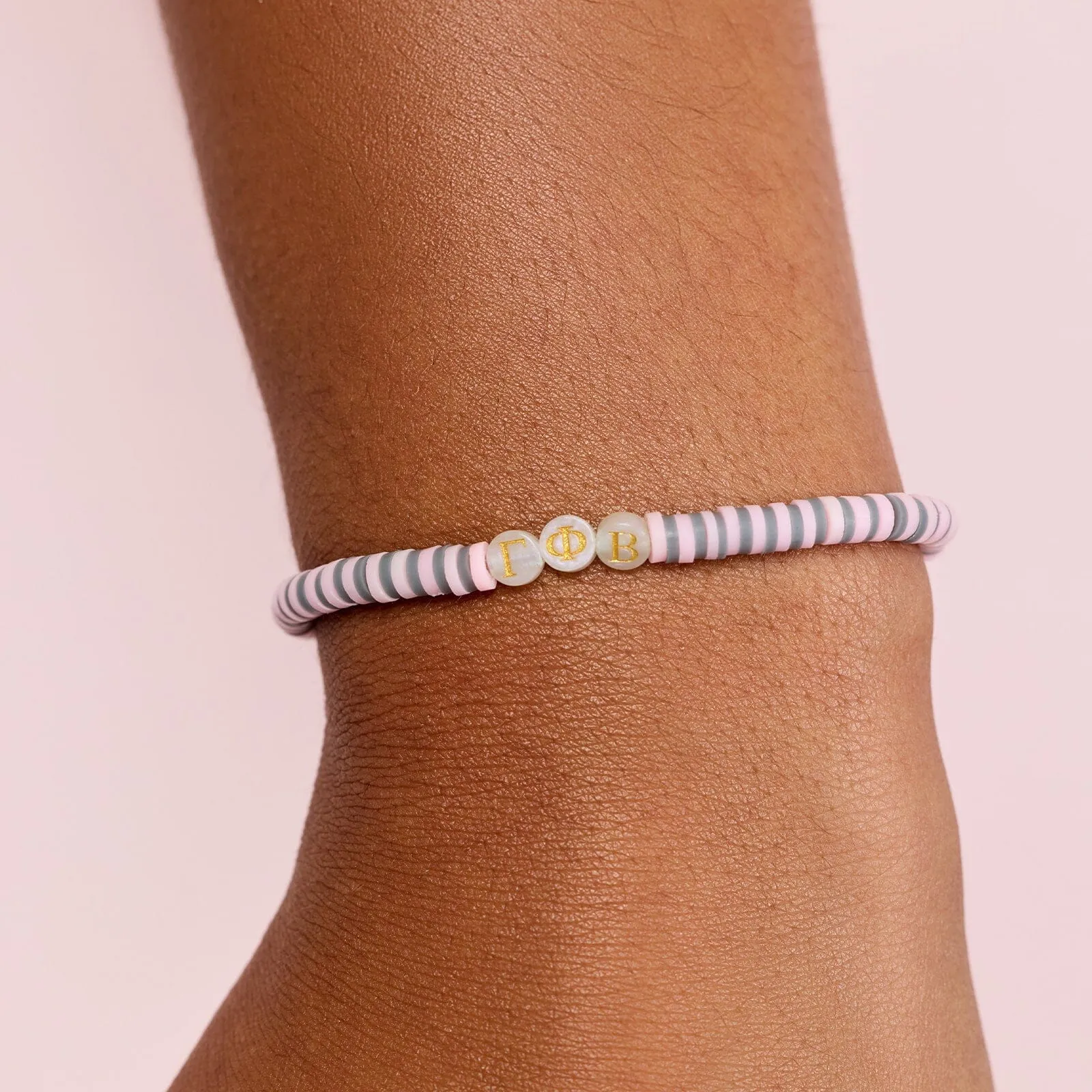 Gamma Phi Beta Stretch Bracelet sold by Pura Vida product image thumbnail 2