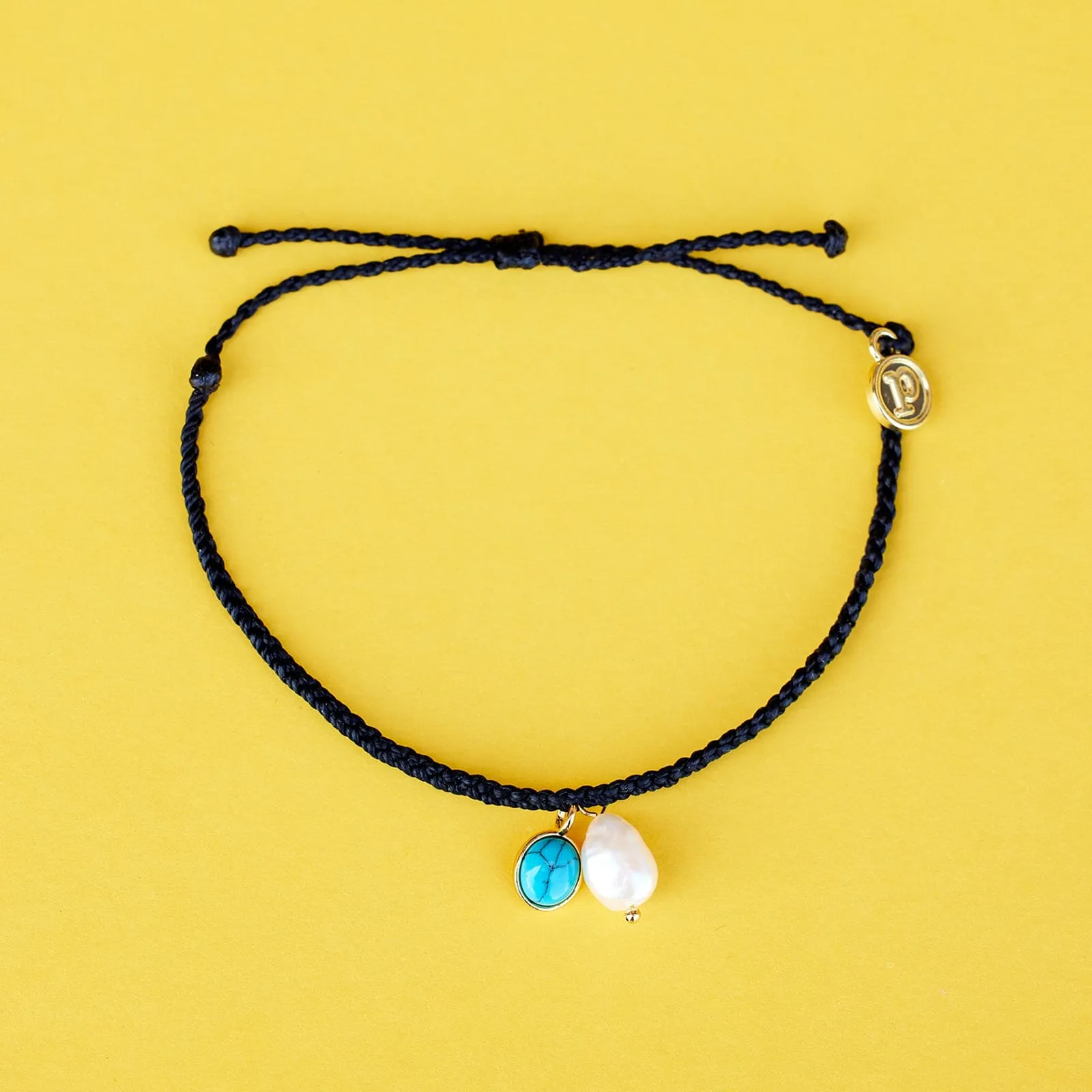 Pearl & Turquoise Charm Bracelet sold by Pura Vida product image thumbnail 5