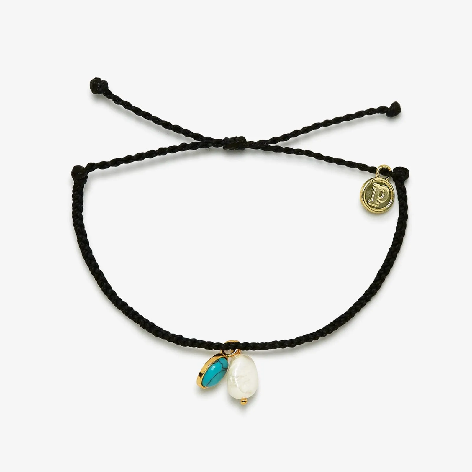 Pearl & Turquoise Charm Bracelet sold by Pura Vida product image thumbnail 2