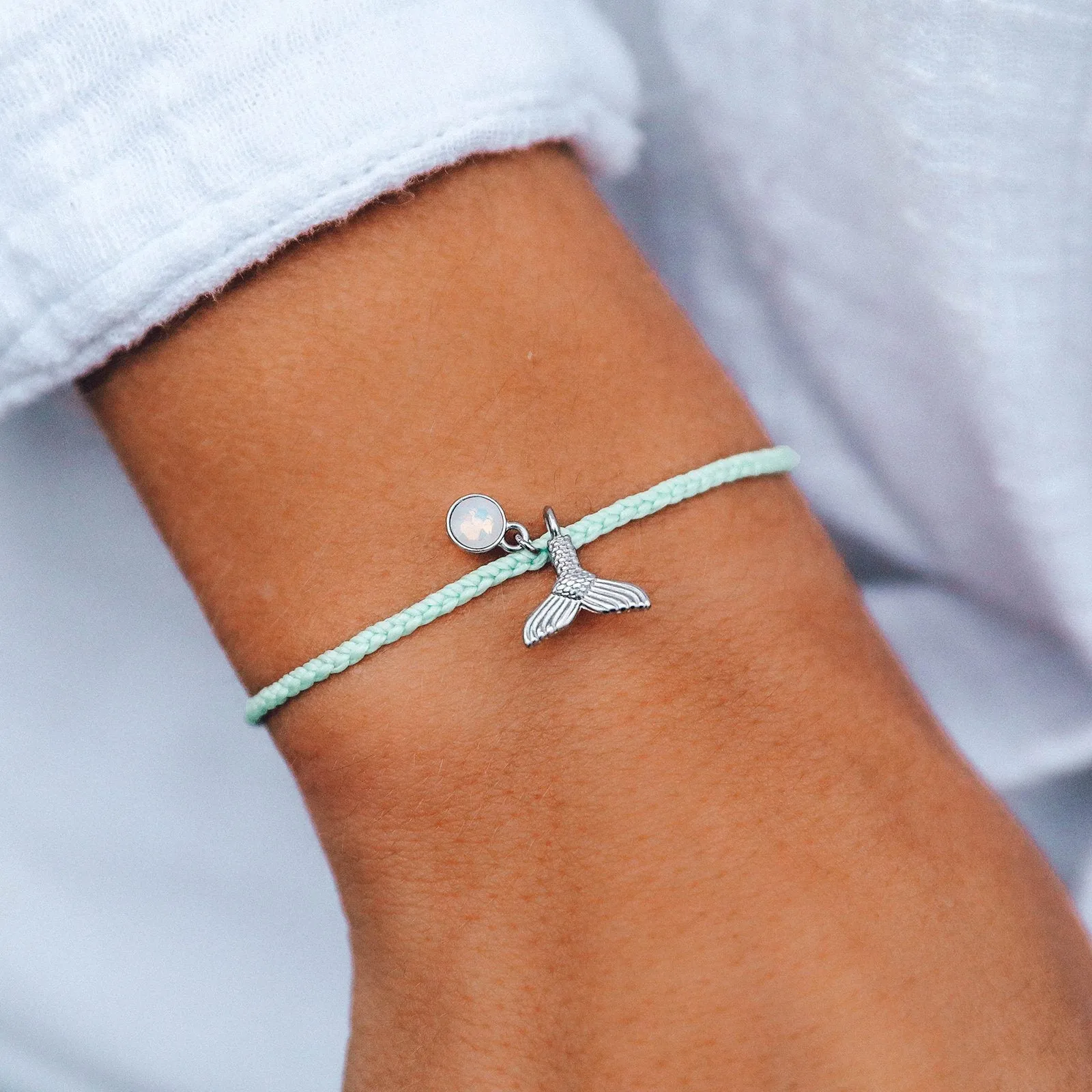 Mermaid Fin Dangling Charm Bracelet sold by Pura Vida product image thumbnail 2