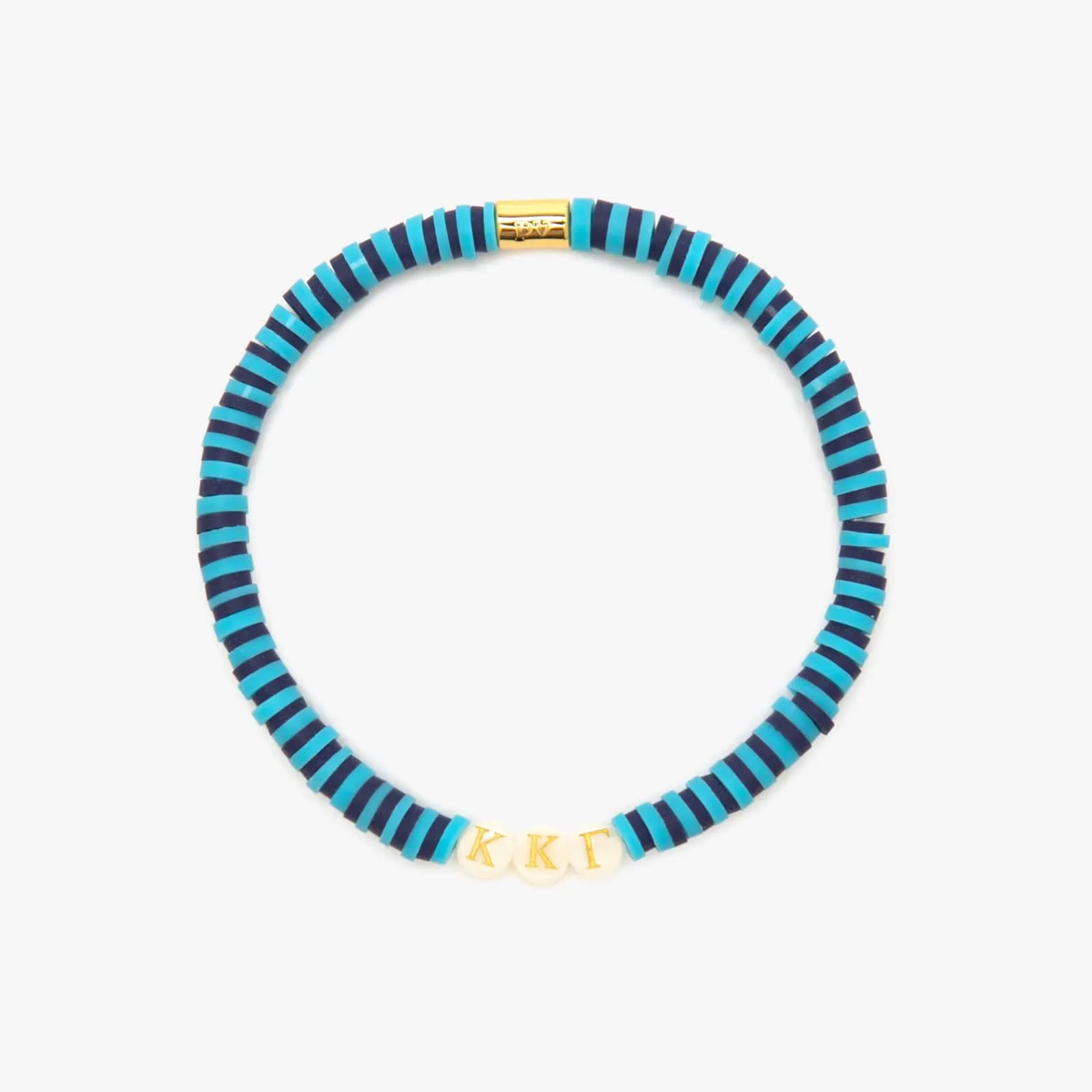 Kappa Kappa Gamma Stretch Bracelet sold by Pura Vida