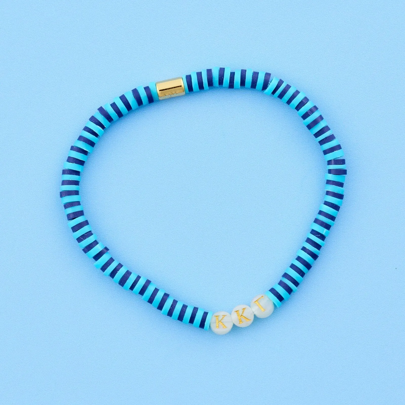 Kappa Kappa Gamma Stretch Bracelet sold by Pura Vida product image thumbnail 4