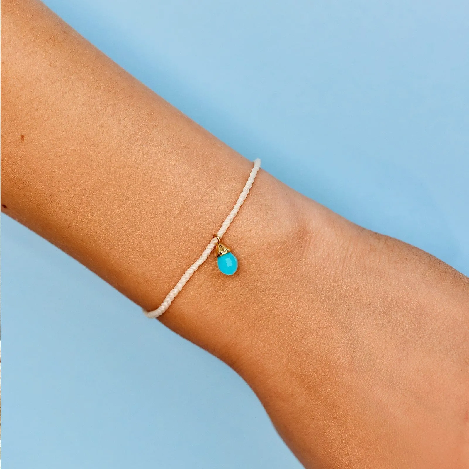 Water Drop Charm Bracelet sold by Pura Vida product image thumbnail 2