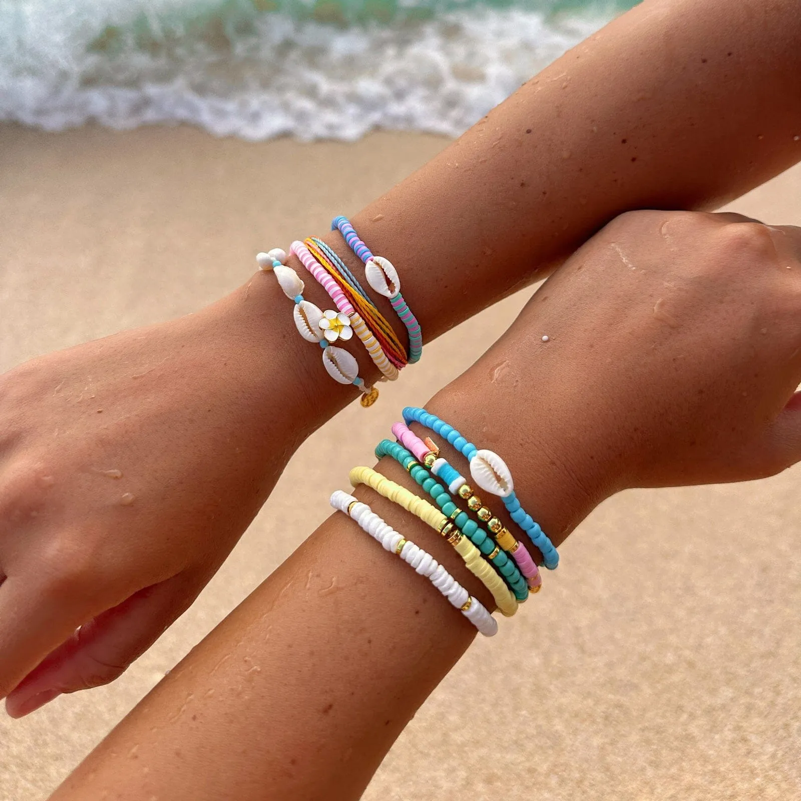 Sunshine Cowrie Bracelet sold by Pura Vida product image thumbnail 3