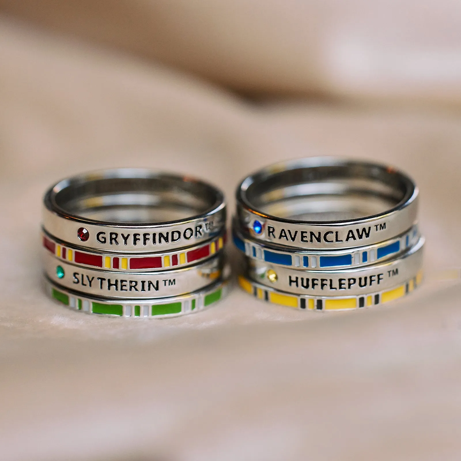 Ravenclaw™ House Ring Stack sold by Pura Vida product image thumbnail 5