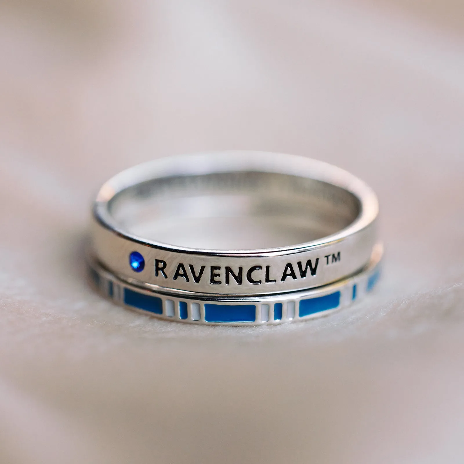 Ravenclaw™ House Ring Stack sold by Pura Vida product image thumbnail 3