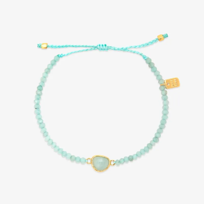 Dainty Surfrider Gemstone Bracelet sold by Pura Vida