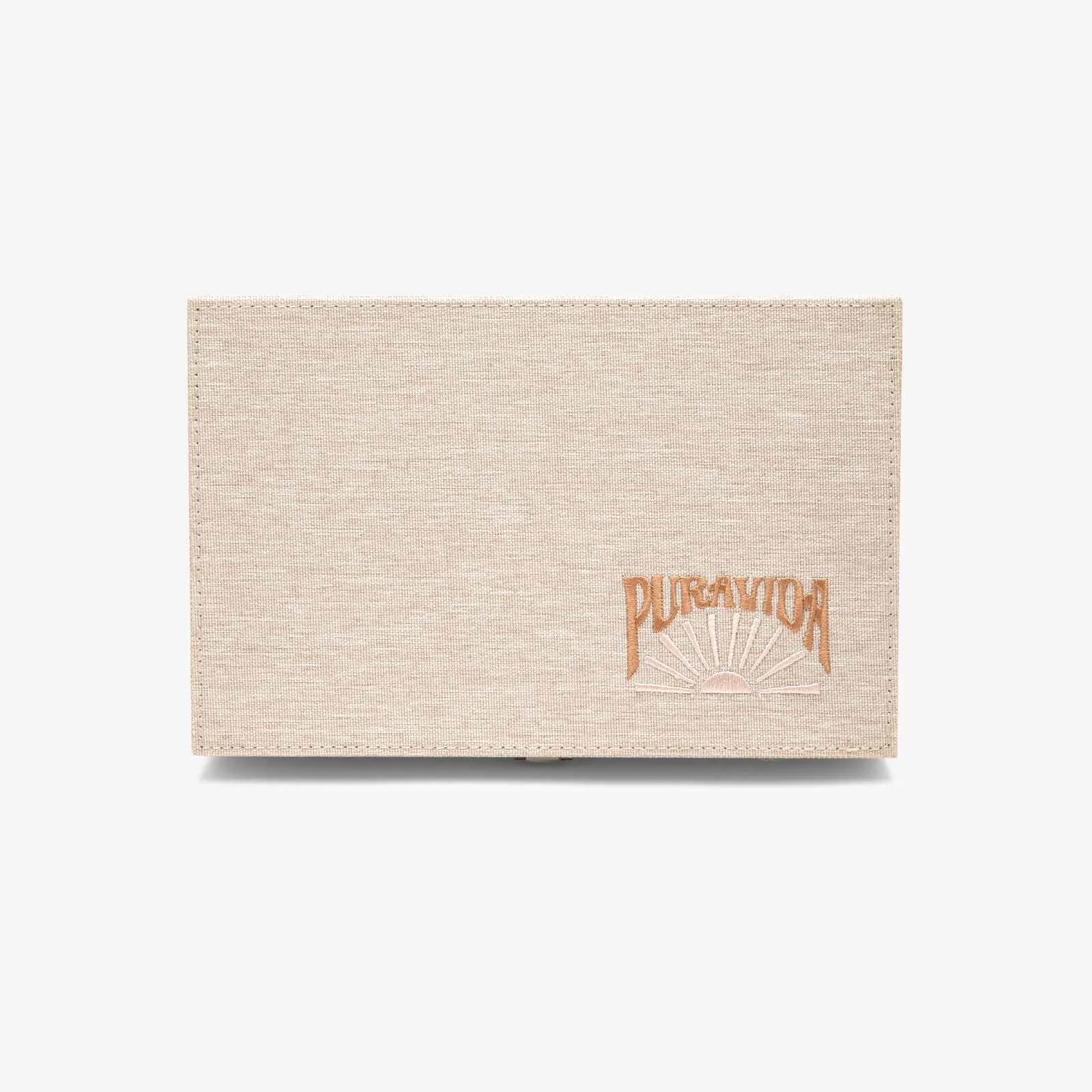 Linen Leather Jewelry Box sold by Pura Vida product image thumbnail 4