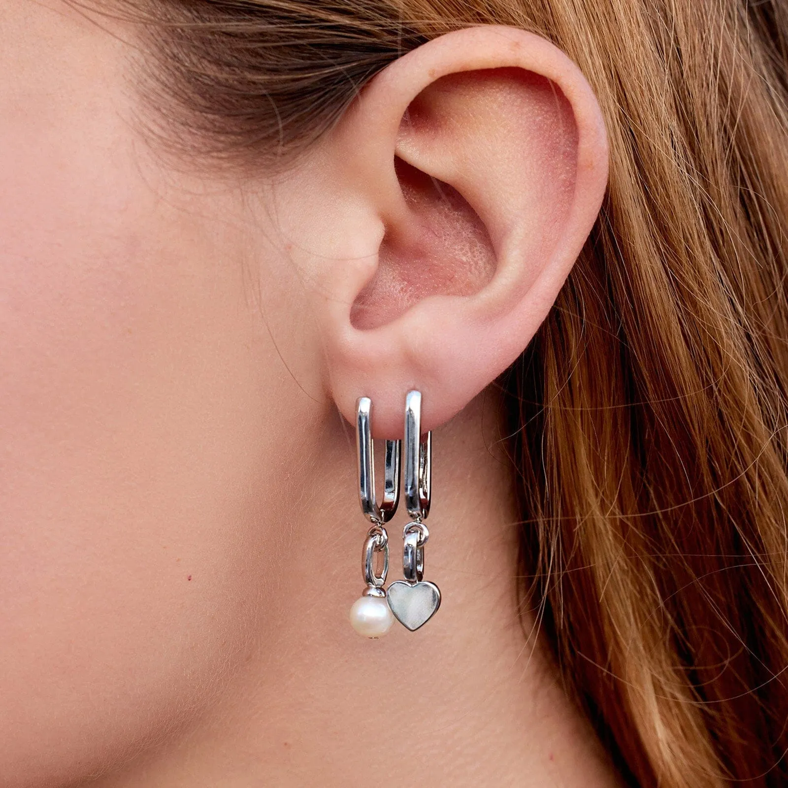 Harper Hoop Earrings sold by Pura Vida product image thumbnail 4