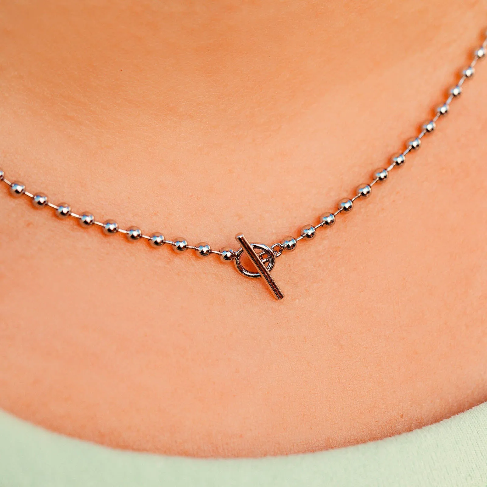 Ball Chain Choker sold by Pura Vida product image thumbnail 4