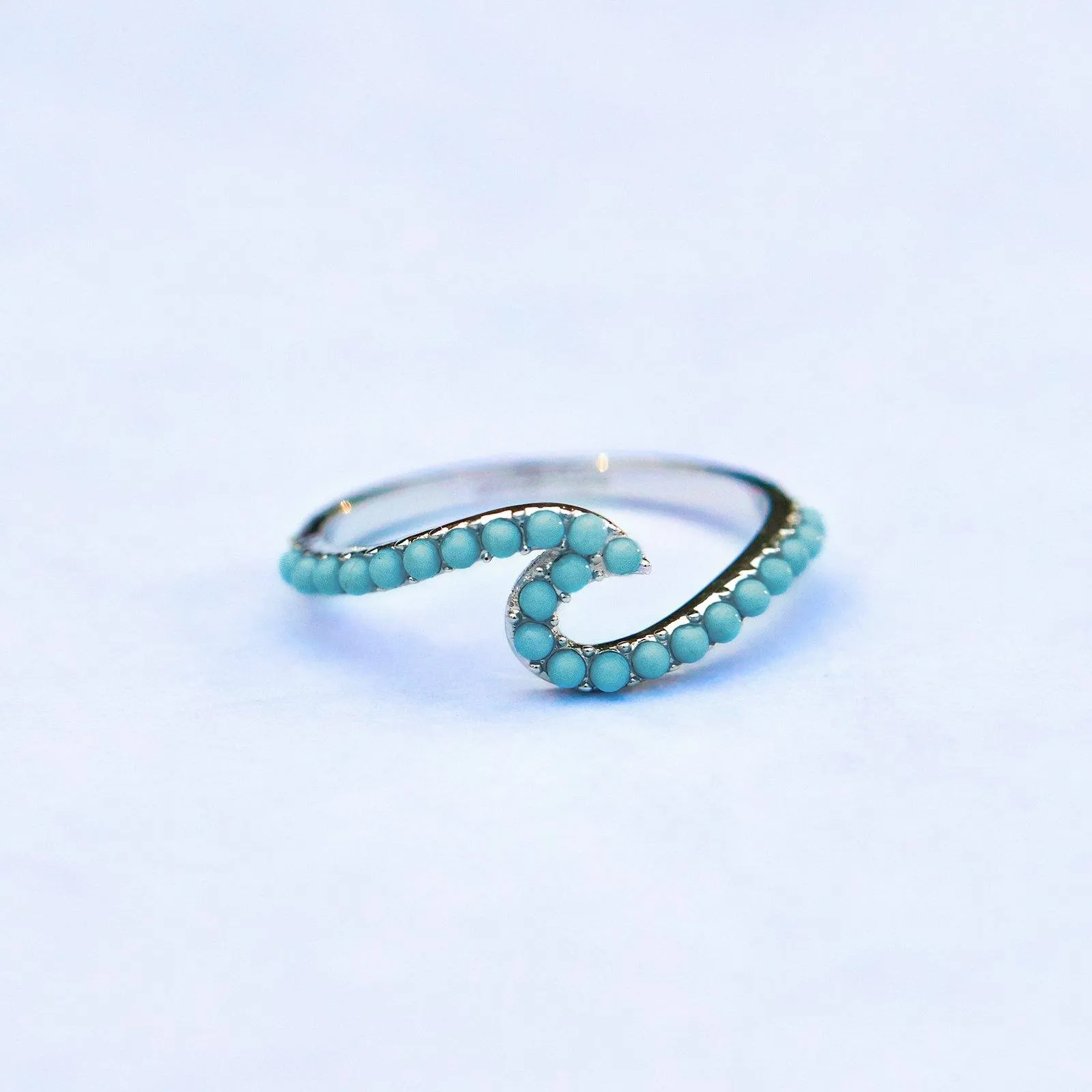Stone Wave Ring sold by Pura Vida product image thumbnail 4