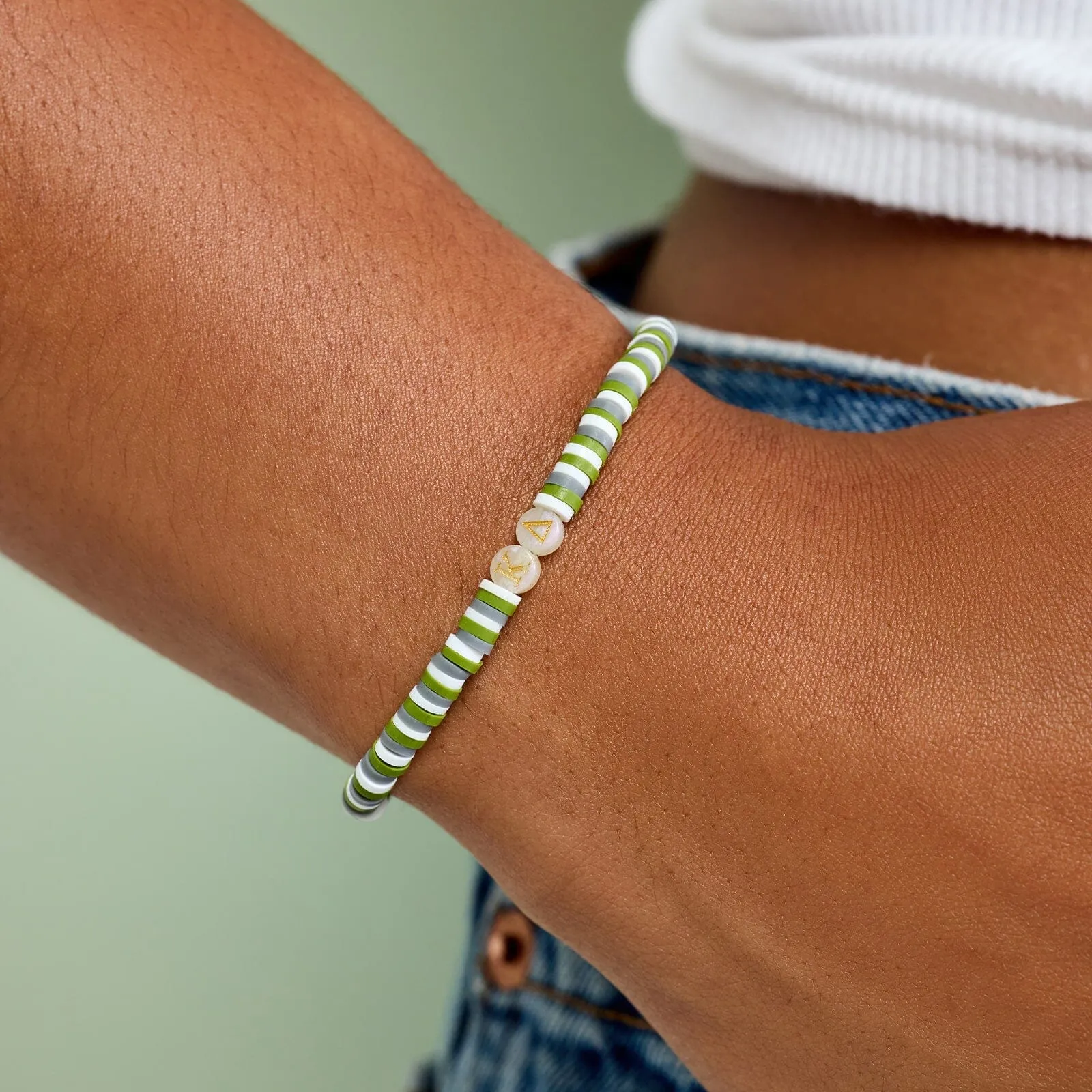 Kappa Delta Stretch Bracelet sold by Pura Vida product image thumbnail 2