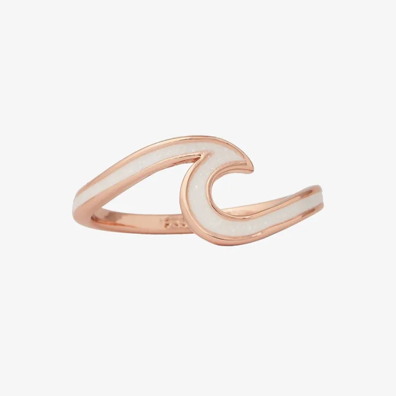 Enamel Wave Ring sold by Pura Vida