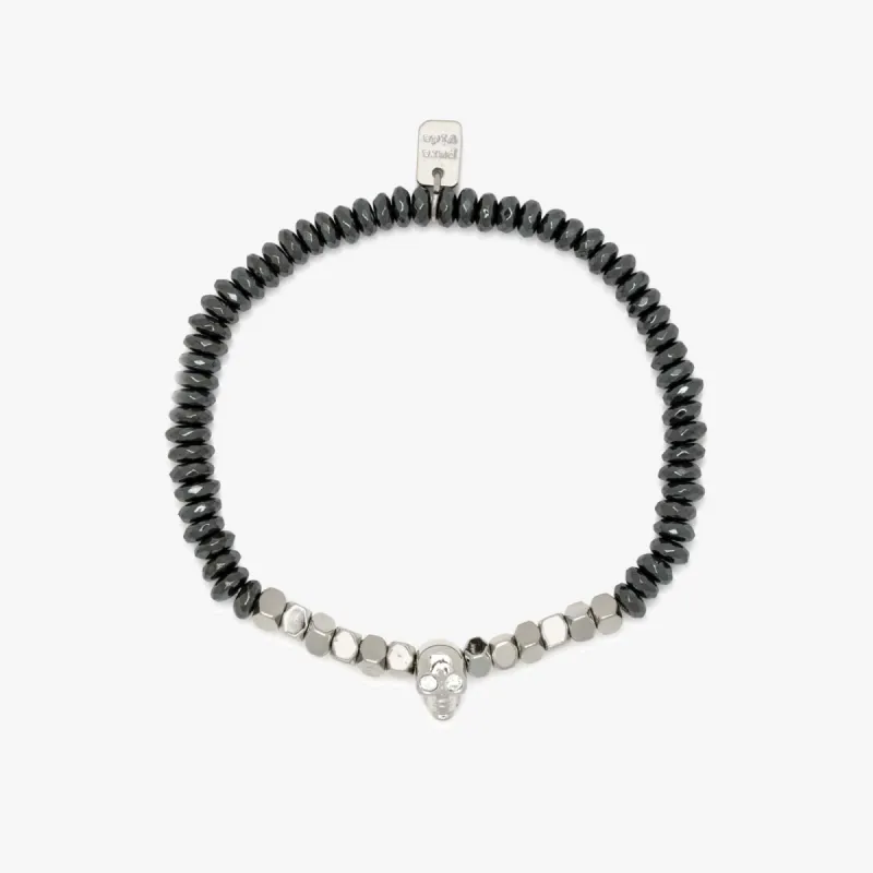 Skull Stretch Bracelet sold by Pura Vida
