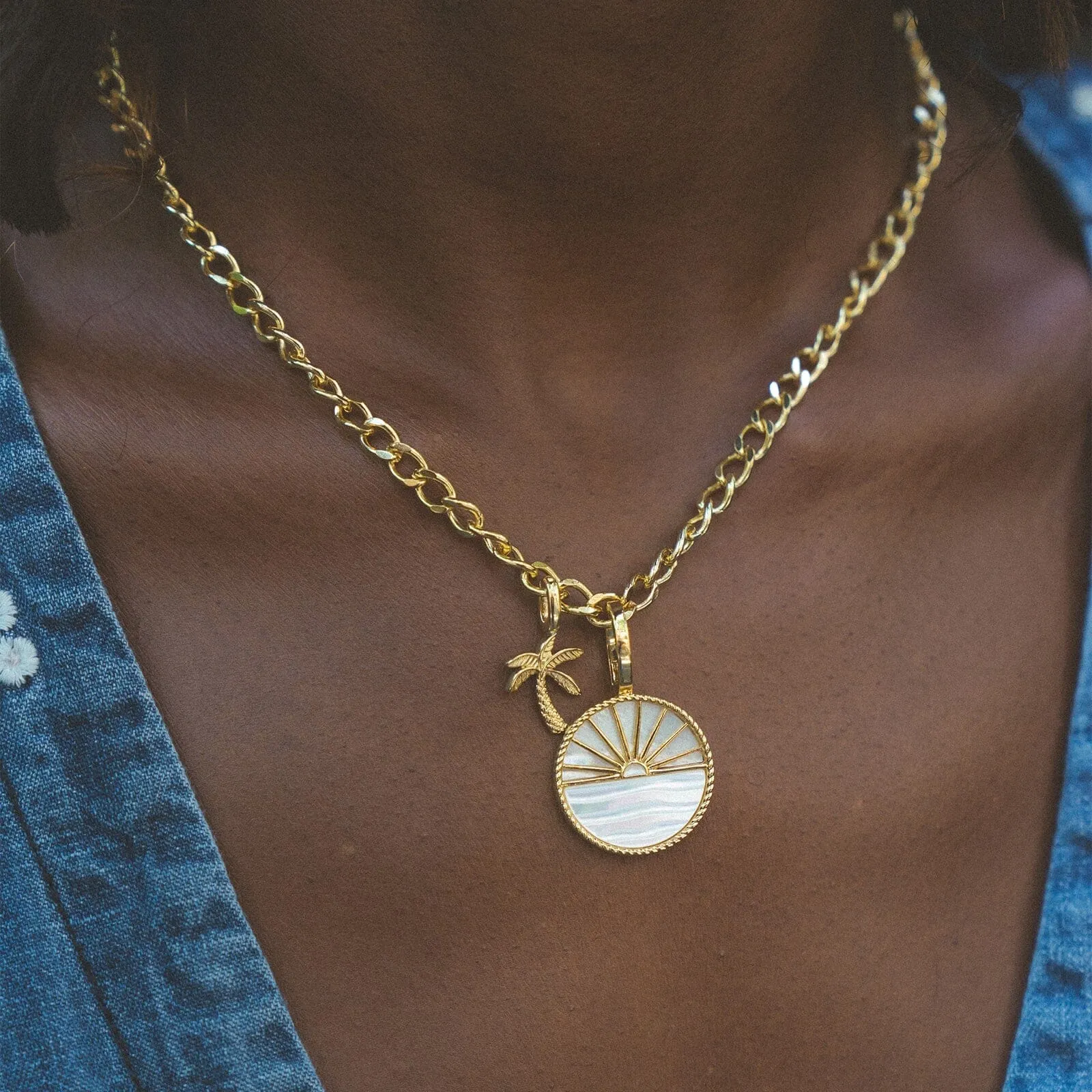 Harper Statement Ocean Sunset Charm sold by Pura Vida product image thumbnail 4