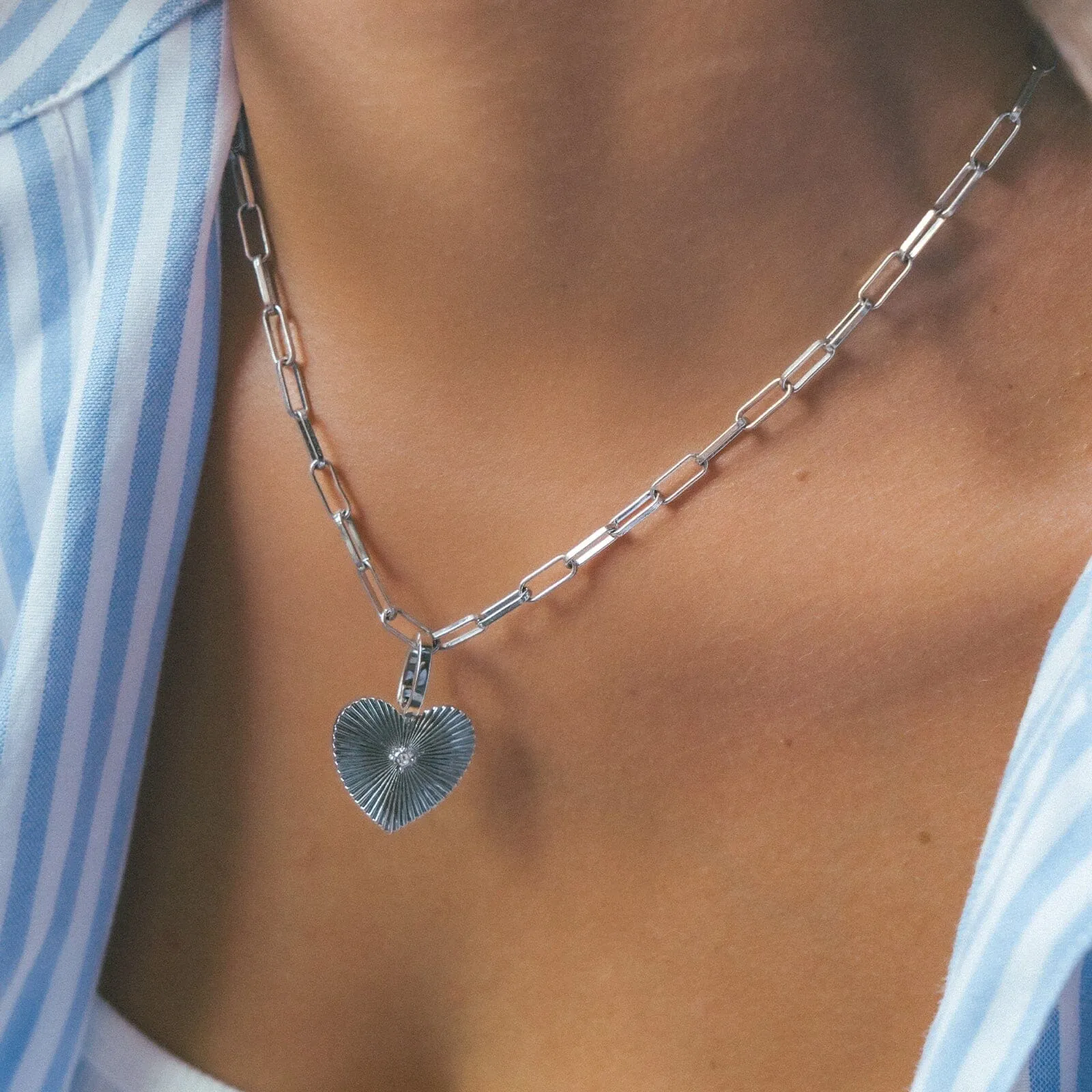 Harper Statement Heart Charm sold by Pura Vida product image thumbnail 4