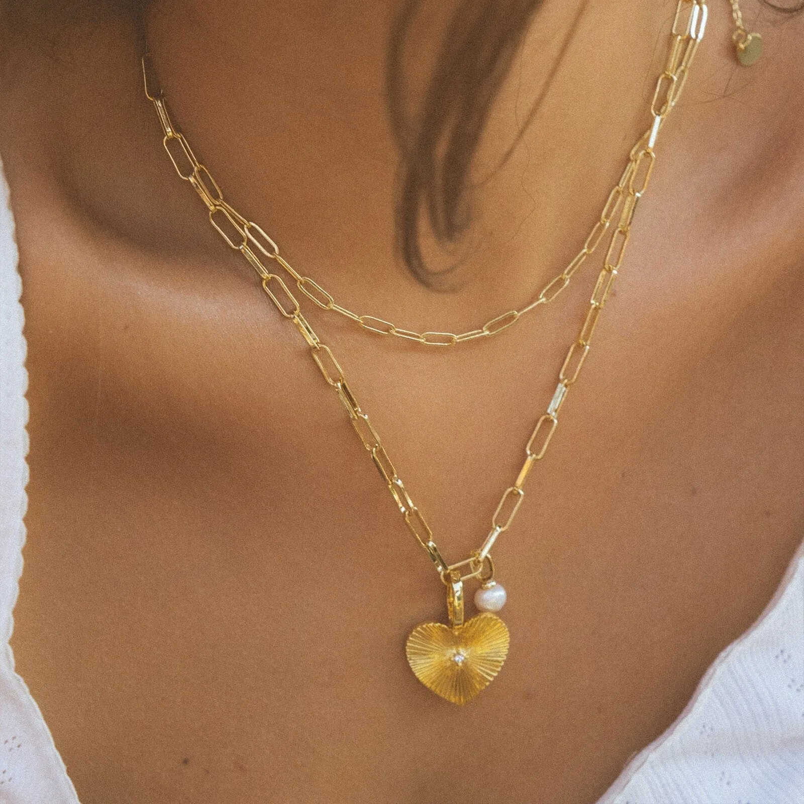 Harper Statement Heart Charm sold by Pura Vida product image thumbnail 3