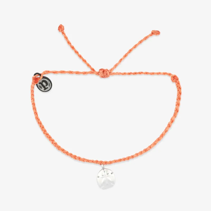 Silver Sand Dollar Bracelet sold by Pura Vida