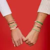 Deck the Halls Stretch Bracelet Set of 8 sold by Pura Vida