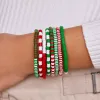Deck the Halls Stretch Bracelet Set of 8 sold by Pura Vida
