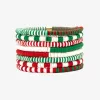 Deck the Halls Stretch Bracelet Set of 8 sold by Pura Vida