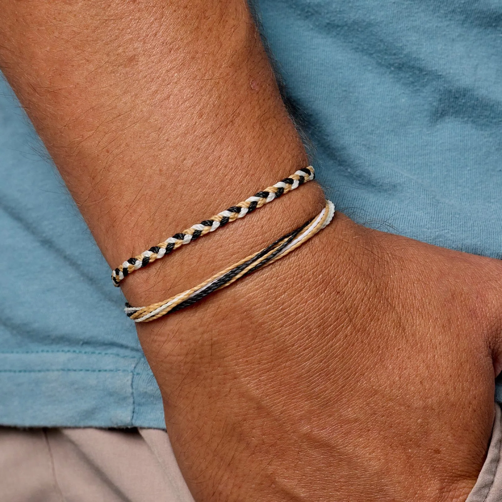 The Skatepark Project Mini Braided Bracelet sold by Pura Vida product image thumbnail 5
