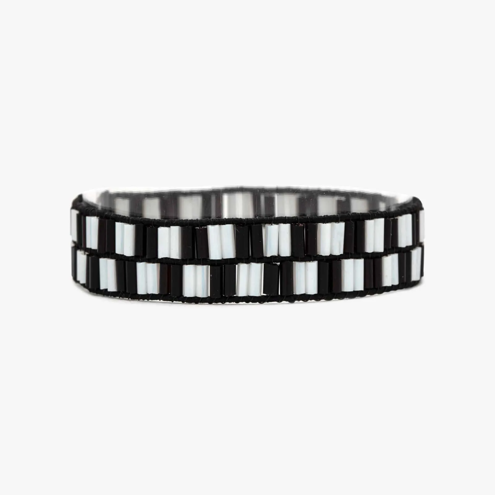 Checkerboard Bead Stretch Bracelet sold by Pura Vida