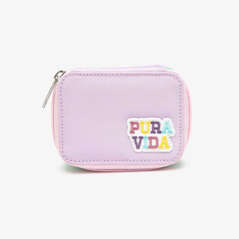Mini Candy Coated Color Block Jewelry Case sold by Pura Vida