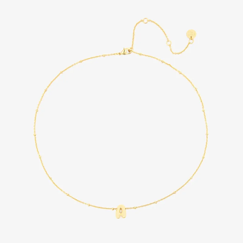Alphabet Satellite Chain Choker sold by Pura Vida