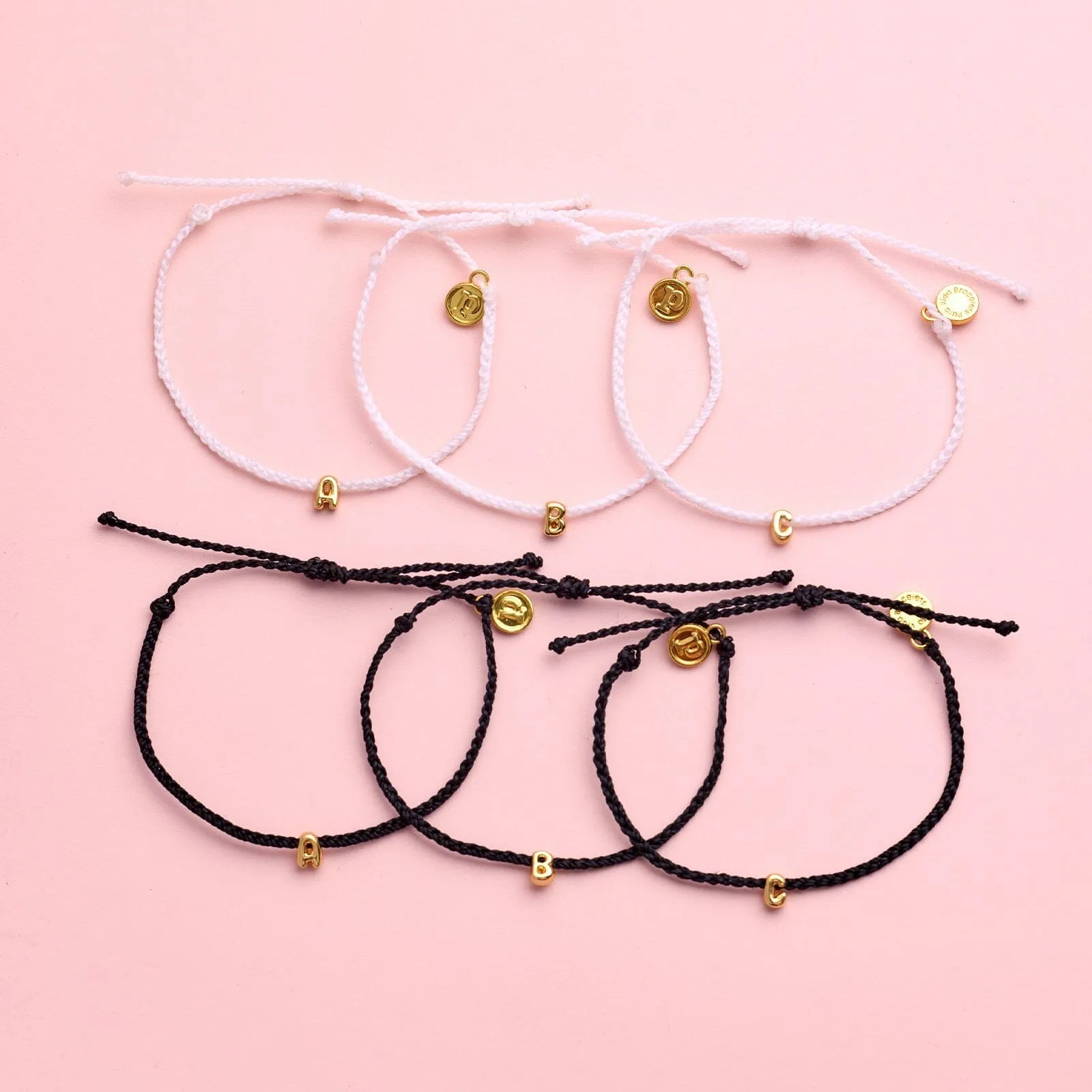 Alphabet Bubble Charm Bracelet sold by Pura Vida product image thumbnail 4