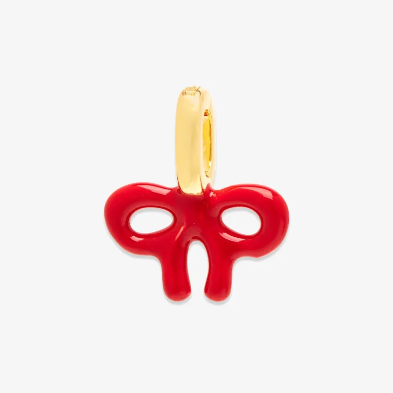 Harper Red Bow Charm sold by Pura Vida