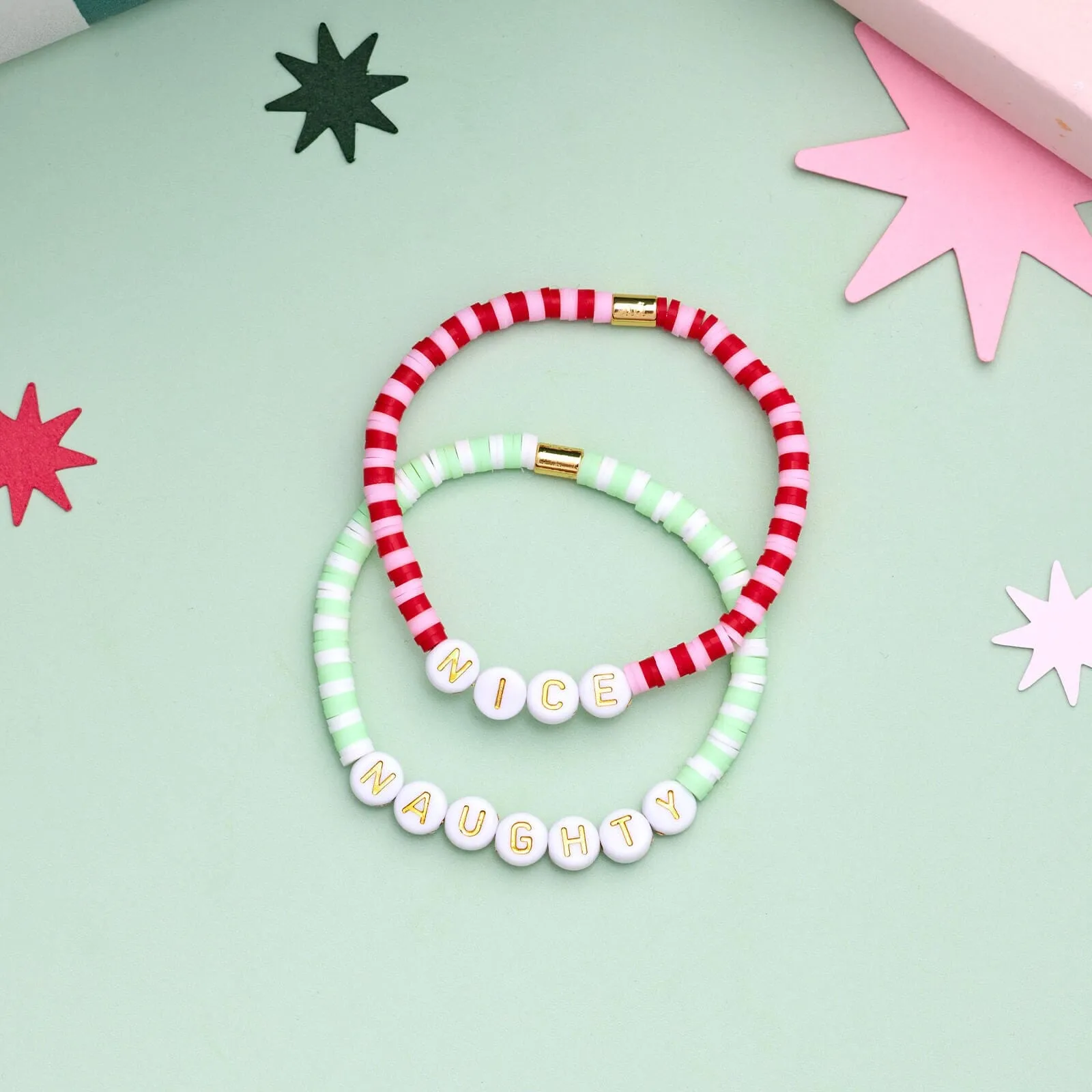 Naughty or Nice Stretch Bracelet Set sold by Pura Vida product image thumbnail 3