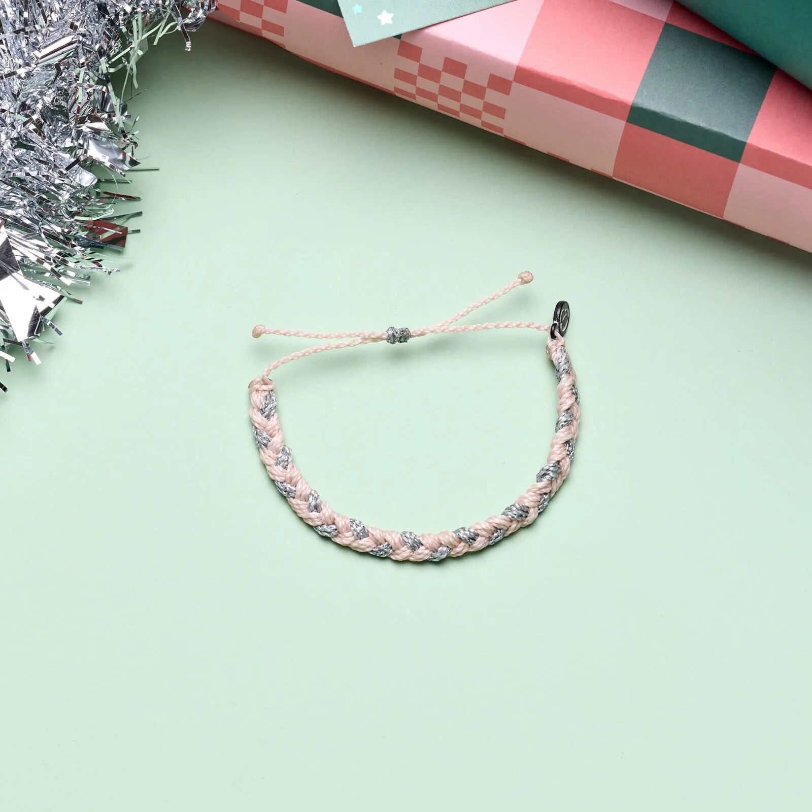 Metallic Blush Braided Bracelet sold by Pura Vida product image thumbnail 4