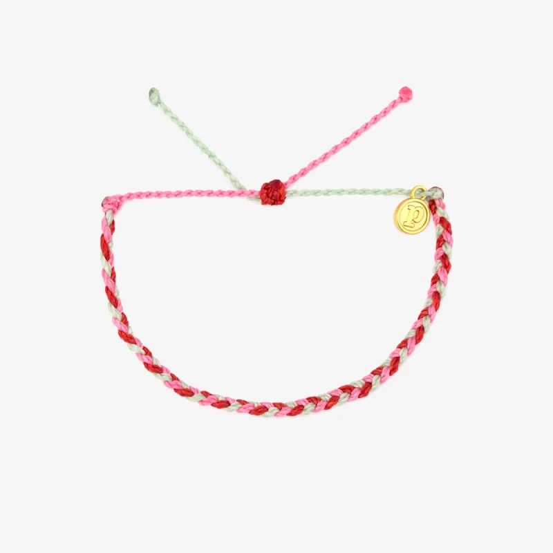 Jolly Holiday Mini Braided Bracelet sold by Pura Vida