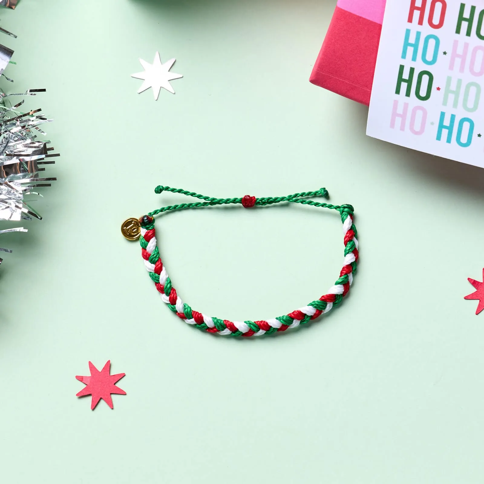 Under the Mistletoe Braided Bracelet sold by Pura Vida product image thumbnail 4