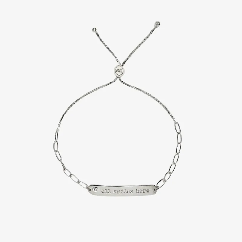 All Smiles Here Bracelet made by Pura Vida