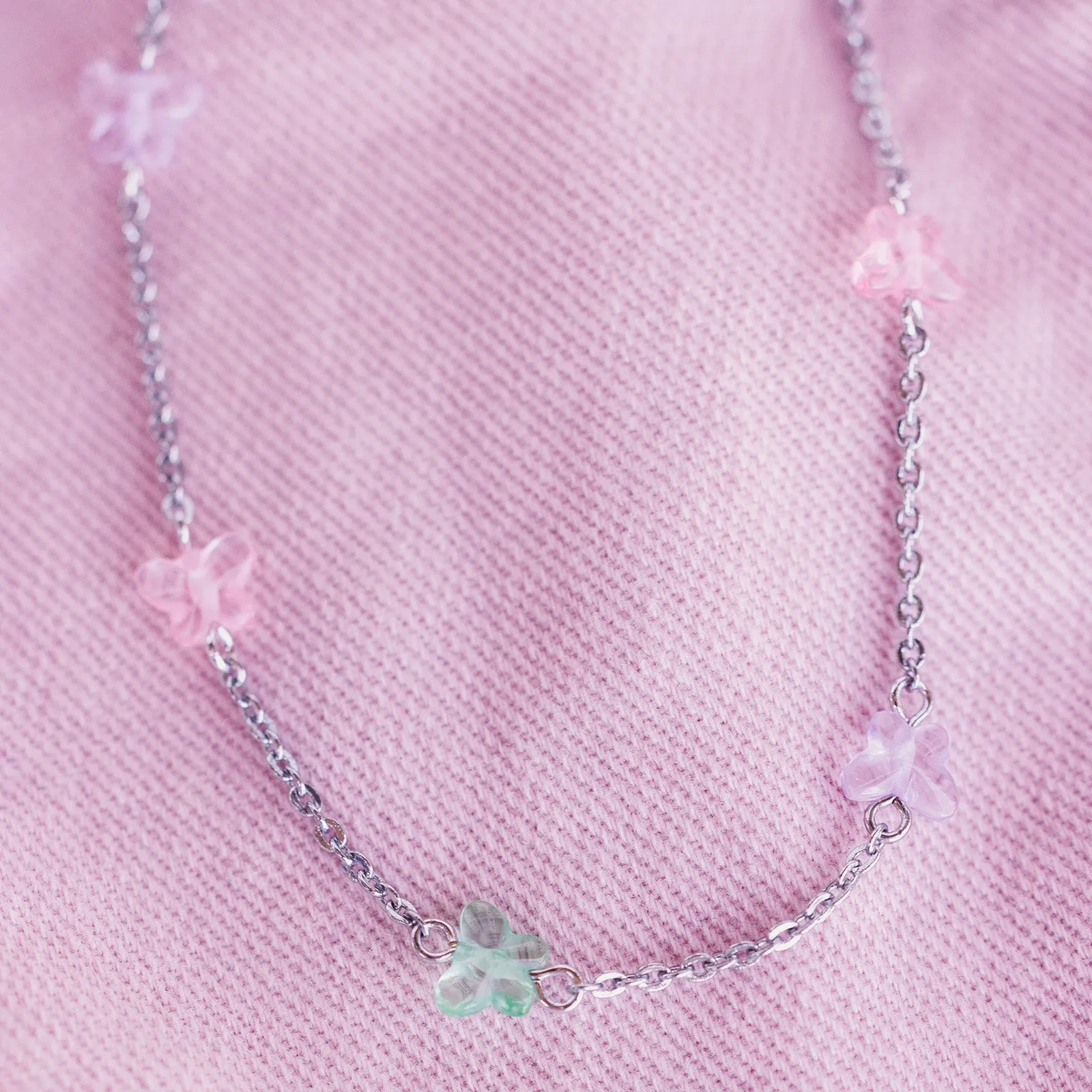 Glass Butterfly Anklet sold by Pura Vida product image thumbnail 4