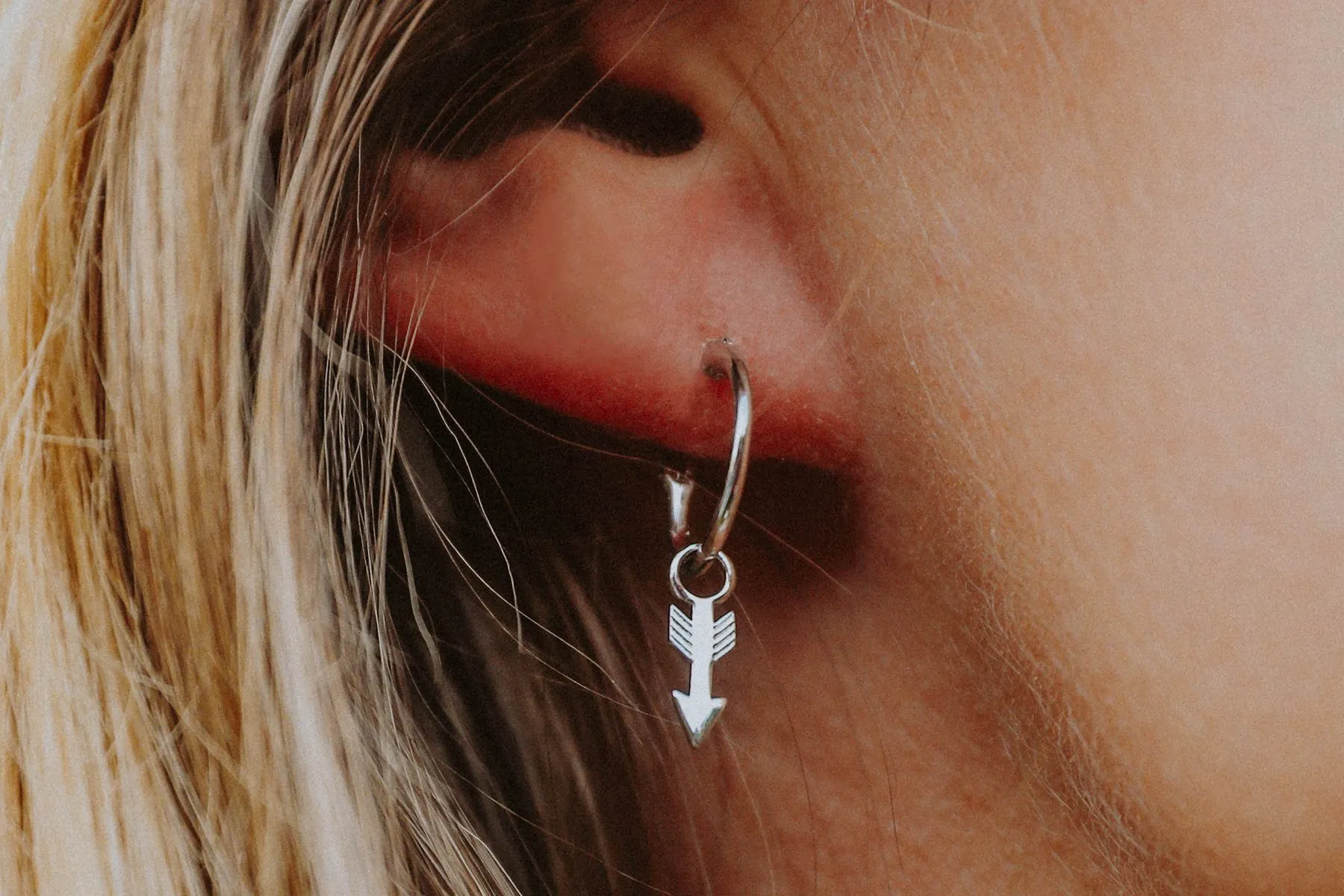 Arrow Hoop Earrings sold by Pura Vida product image thumbnail 2
