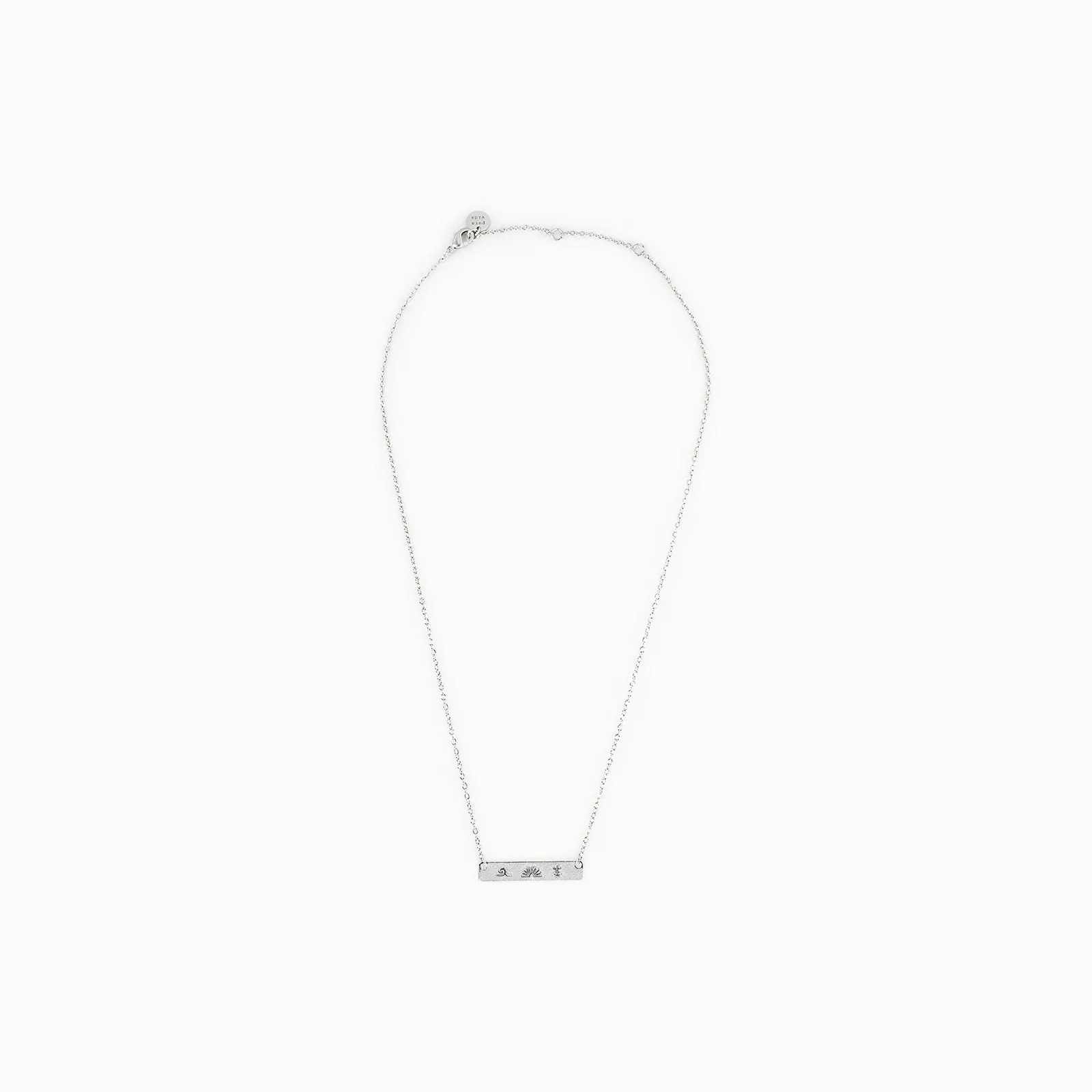 Stamped Bar Necklace sold by Pura Vida product image thumbnail 2