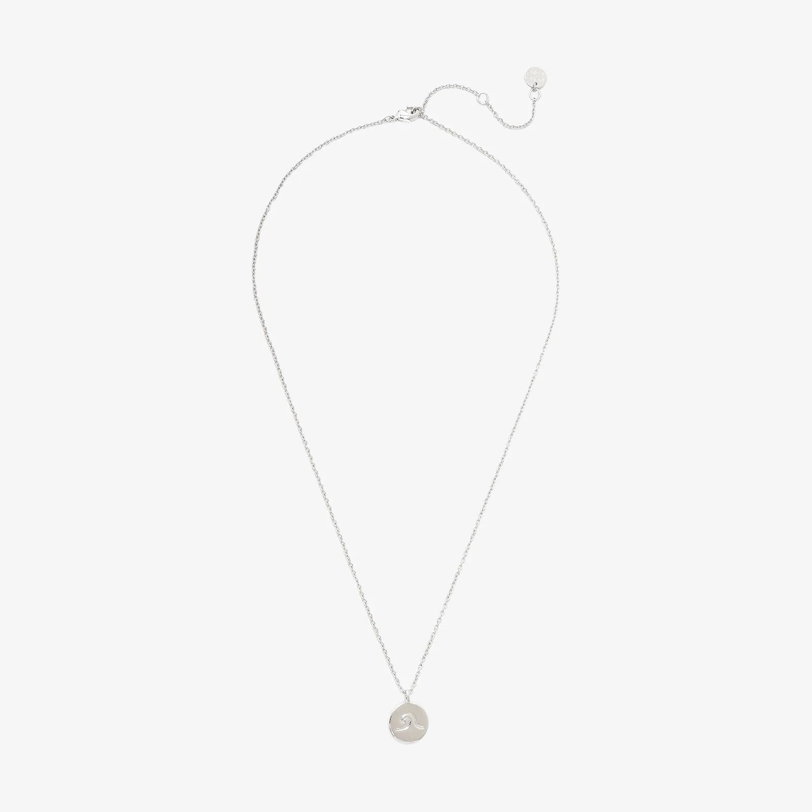 Wave Coin Necklace sold by Pura Vida product image thumbnail 2