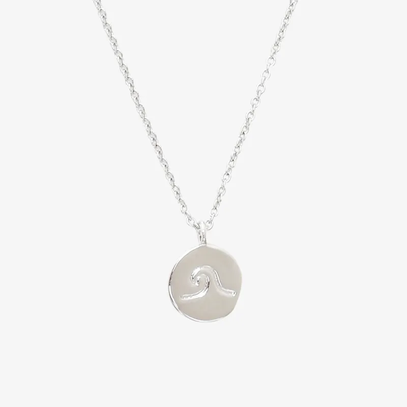 Wave Coin Necklace sold by Pura Vida