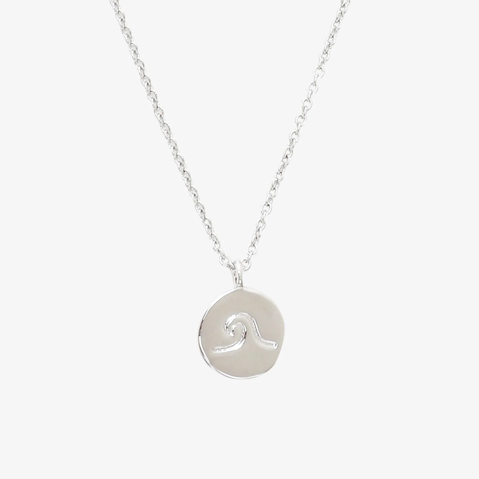 Wave Coin Necklace sold by Pura Vida