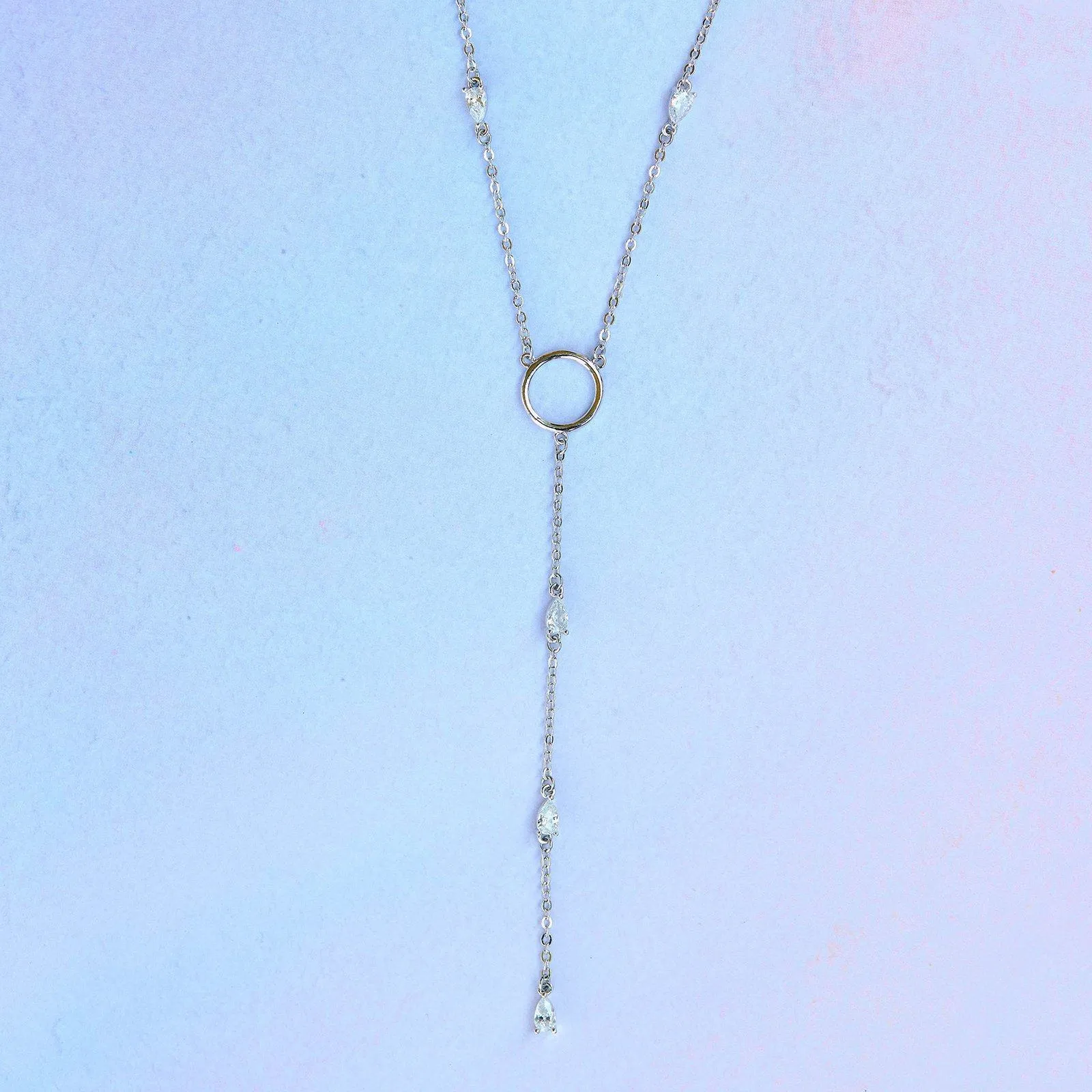 Crystal Lariat Choker sold by Pura Vida product image thumbnail 4
