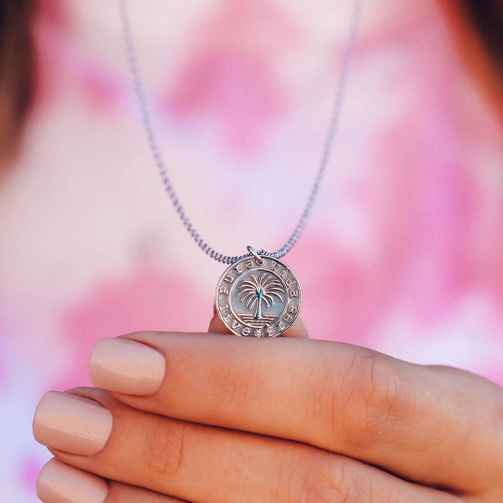 Pura Vida Medallion Necklace sold by Pura Vida product image thumbnail 5