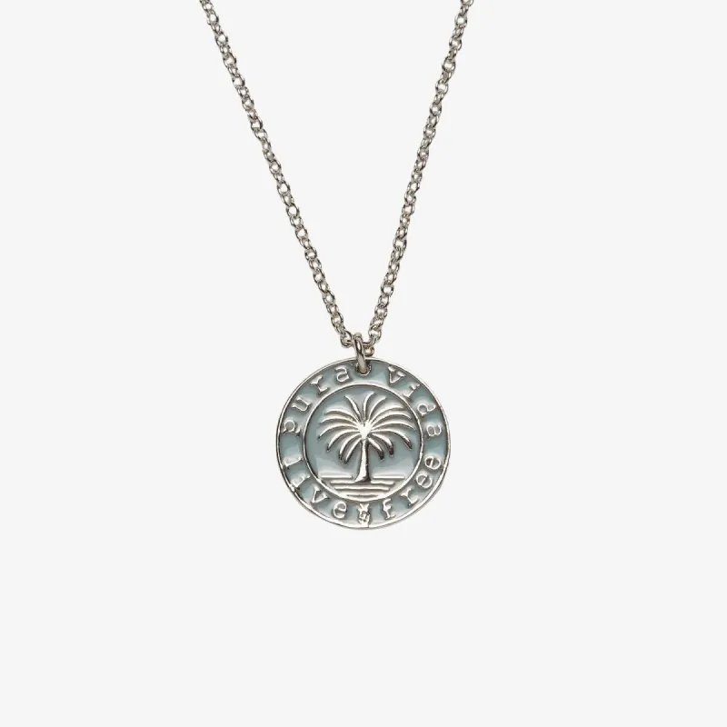 Pura Vida Medallion Necklace sold by Pura Vida