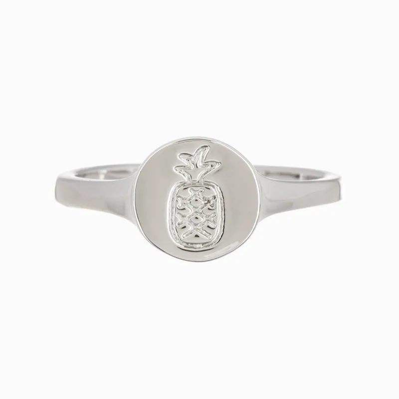 Pineapple Coin Ring sold by Pura Vida
