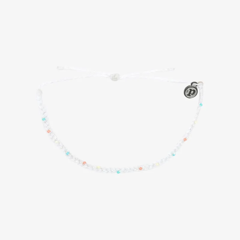 Mini Braid & Bead Anklet sold by Pura Vida