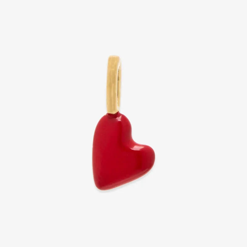 Harper Enamel Puffy Heart Charm sold by Pura Vida